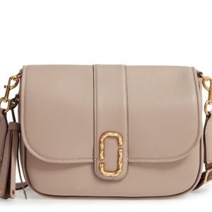 Marc Jacobs interlock courier crossbody bag Taupe